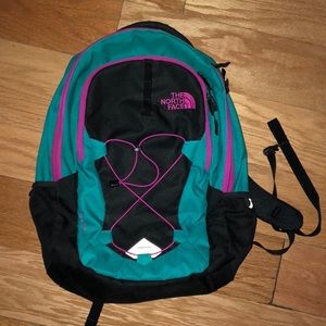 North face back pack great condition